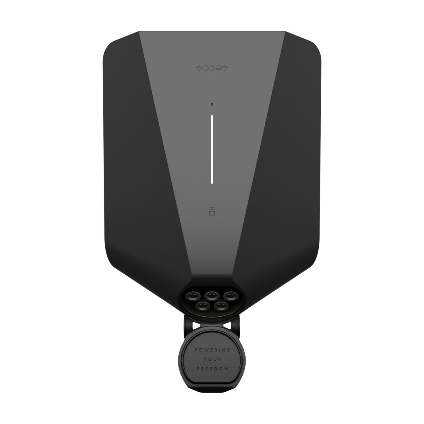 Easee Charge UP Wallbox 22 kW – Schwarz, Typ-2 Buchse, RFID, WLAN, eSIM, Bluetooth
