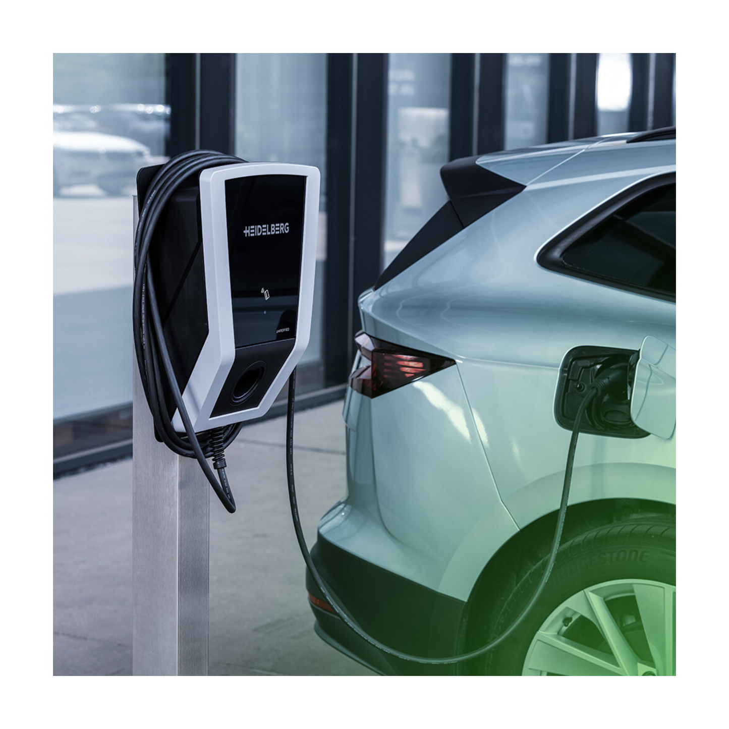 Heidelberg Connect.Business 11 kW Wallbox 00.779.2965 – 7,5m Kabel, PV-fähig, RFID, App, OCPP, IP54