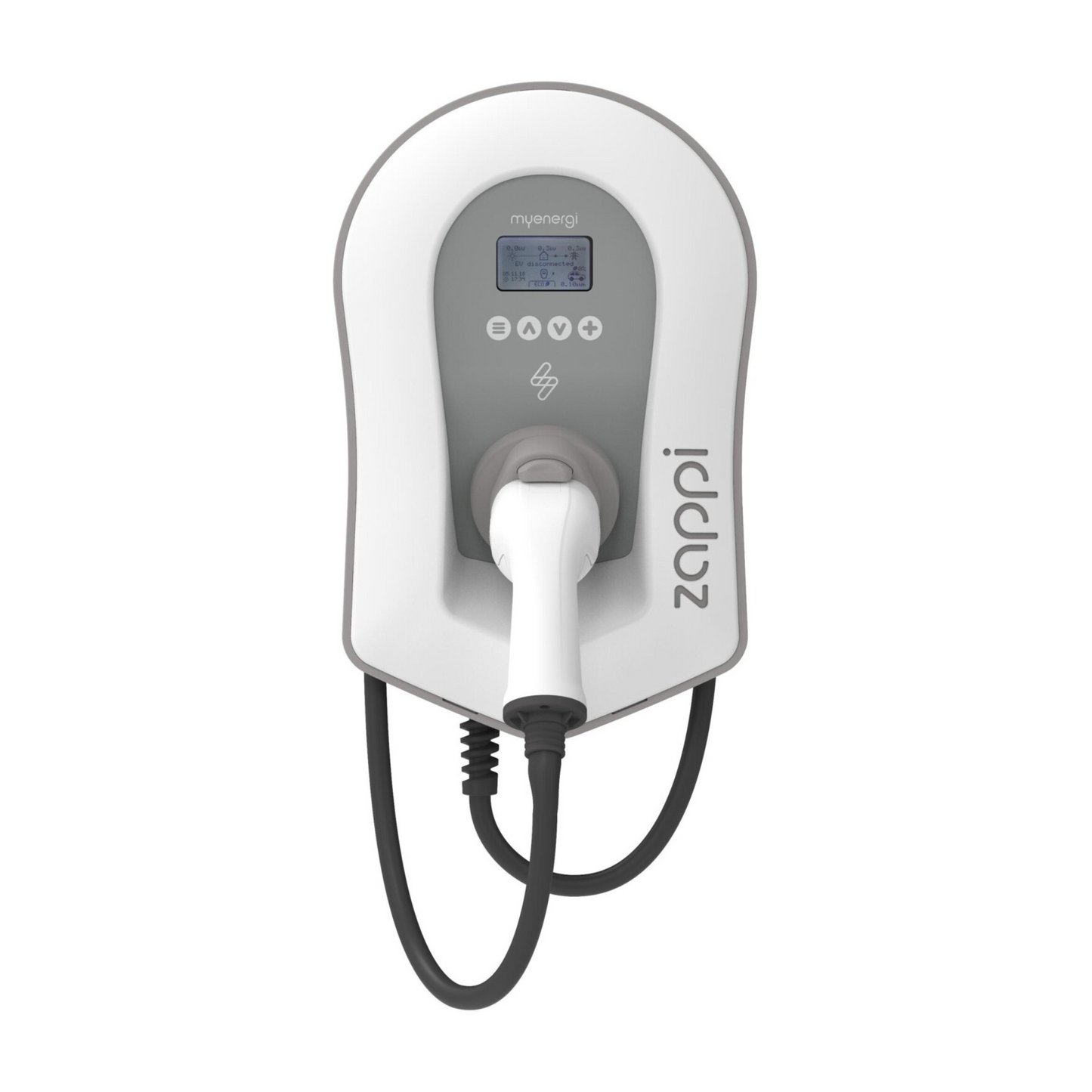 MyEnergi ZAPPI‑2H22TW‑T – 22 kW, 6,5 m Kabel, Typ 2, FI-Schutz Typ B, IP65