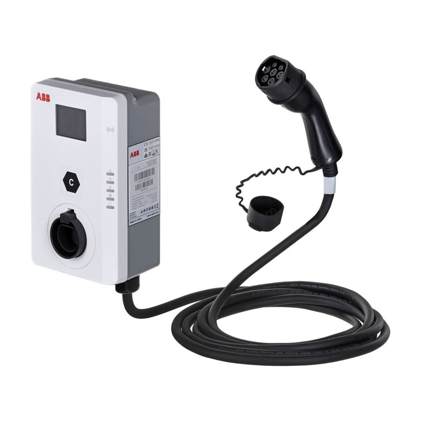 ABB Terra AC Wallbox 11kW/22kW TAC-W22-G5-RD-MC-0 inkl. 5m Typ-2 Ladekabel – RFID | LAN+WLAN+SIM+BT | MID