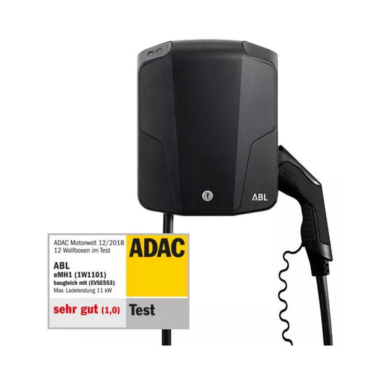 ABL eMH1 Wallbox 11 kW (1W1101) inkl. 6m Kabel, FI DC