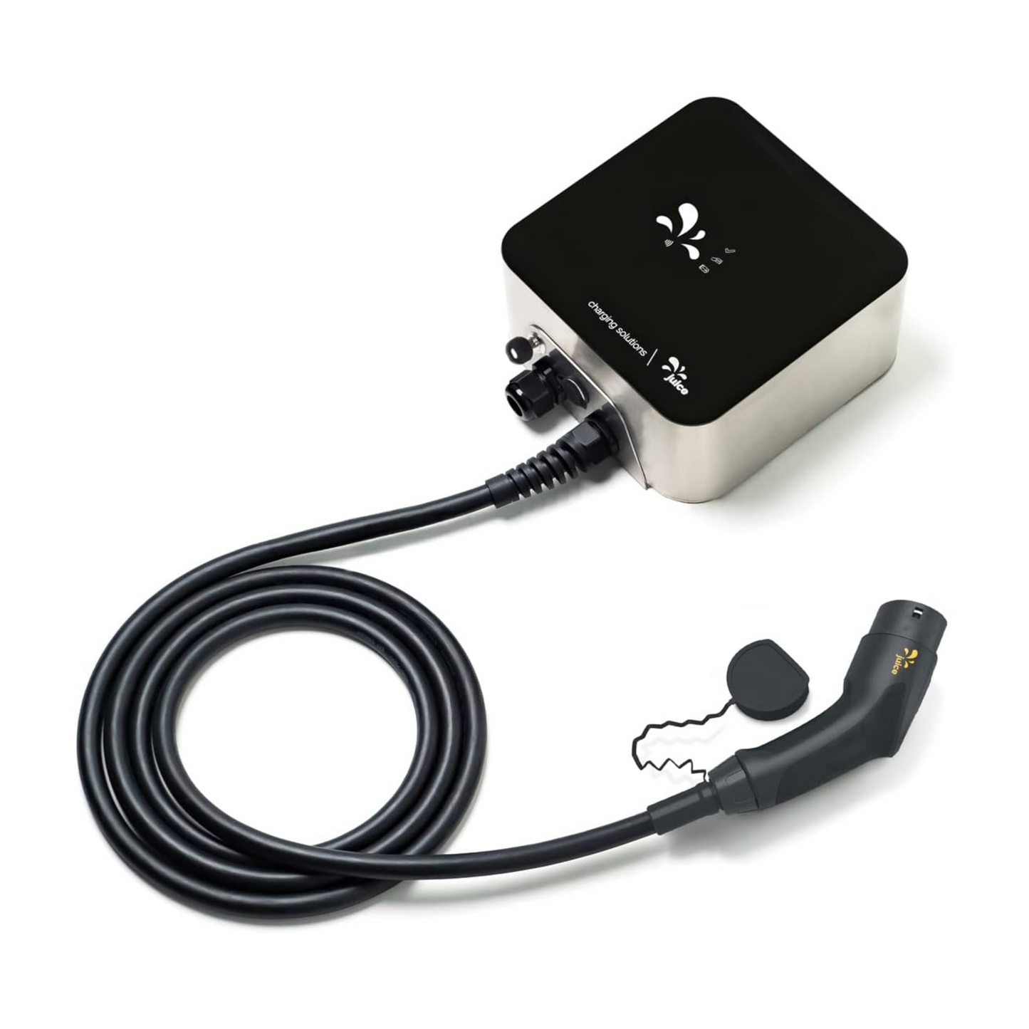 Juice Charger Me 3 – 11 kW Wallbox, 5 m Typ‑2 Kabel, RFID, MID‑Zähler, LAN