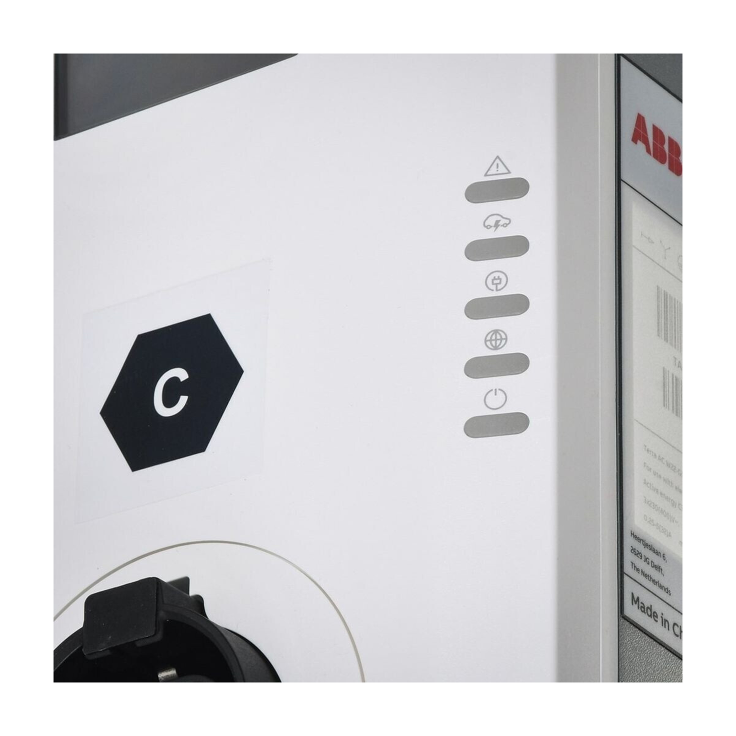 ABB Terra AC Wallbox 11kW/22kW TAC-W22-G5-RD-MC-0 inkl. 5m Typ-2 Ladekabel – RFID | LAN+WLAN+SIM+BT | MID