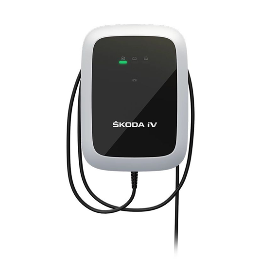 Elli Charger Connect Wallbox (mit SKODA LOGO) – 11 kW, 7,5 m Typ2-Kabel, RFID, WLAN/LAN